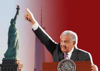 Amaga López Obrador con campaña para ‘desmontar la Estatua de la Libertad’