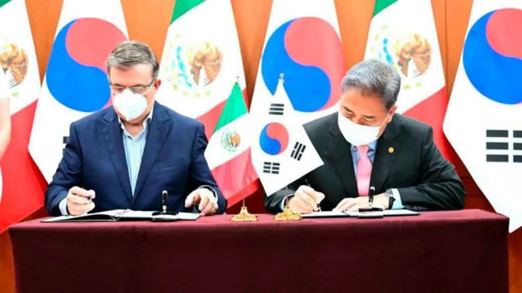 México y Corea del Sur acuerdan impulsar tratado de comercio bilateral