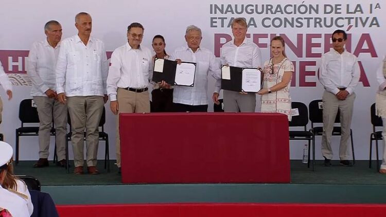 Acuerdan Pemex y New Fortress Energy extraer gas en el Golfo de México