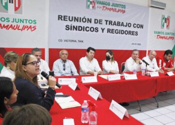 Sostienen síndicos y regidores del PRI reunión estatal de trabajo en Tamaulipas