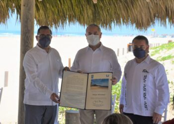 Playa Miramar logra distintivo internacional Blue Flag por limpieza y gestión ambiental
