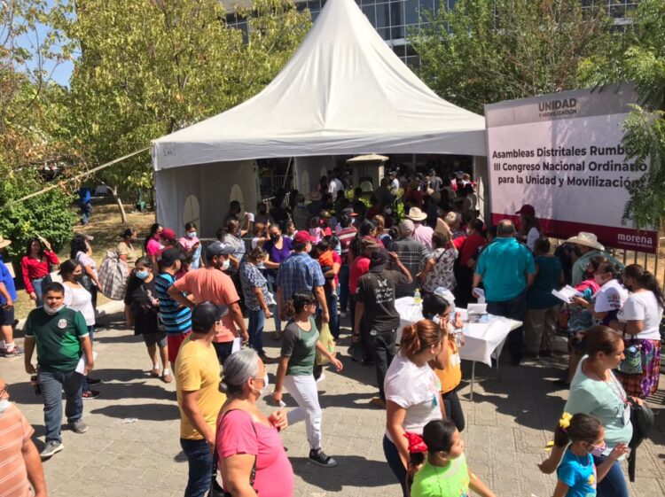 Eligen a delegados de Morena