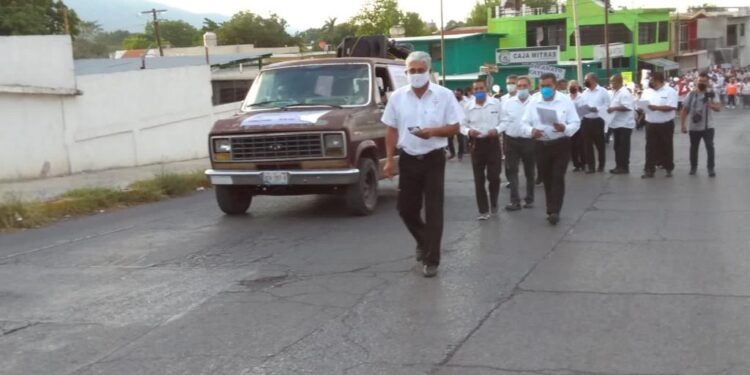 Participan cientos de victorenses en Peregrinación por la Paz y los desparecidos