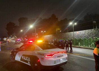 Mujer conducía auto que atropelló a policías y mató a uno en Calzada de Tlalpan
