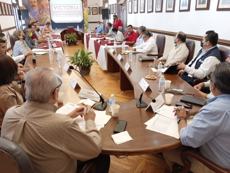 Se reúne la Mesa de Salud Municipal en Victoria