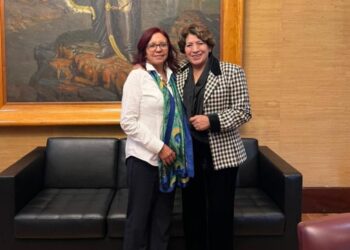 Delfina Gómez y Leticia Ramírez se reúnen para acordar relevo en la SEP