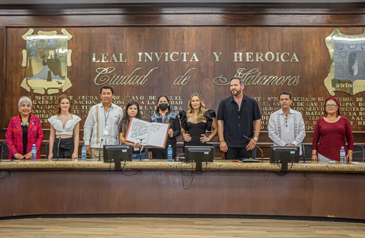 “Con orgullo y amor llevaremos el nombre de Matamoros por el mundo”: Michelle Vieth