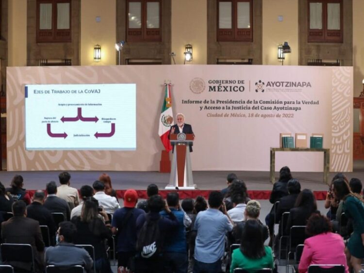 Caso Ayotzinapa fue un crimen de Estado; FGR procedería penalmente contra 51 personas