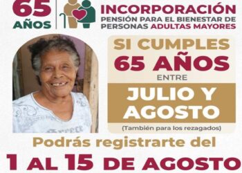 Reactiva Secretaría de Bienestar registro a la Pensión de Adulto Mayor
