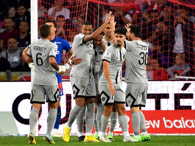 Neymar, Messi y Mbappé se ‘reconcilian’ en goleada del PSG