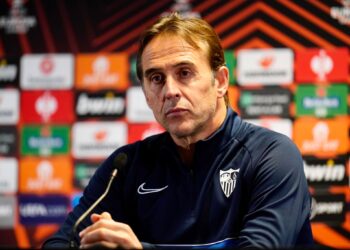 Lopetegui en la cuerda floja con el Sevilla