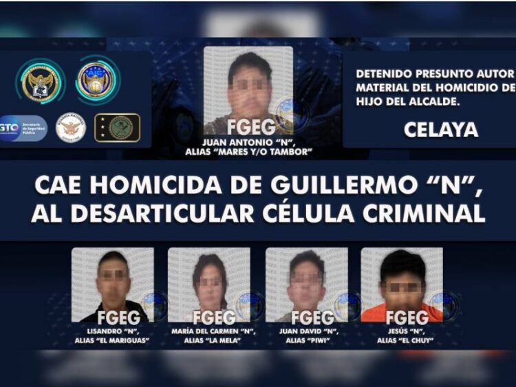 Asesino de hijo de alcalde de Celaya era líder de banda de secuestradores