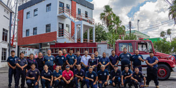 Reconocen compromiso y servicio del cuerpo de Bomberos de Matamoros