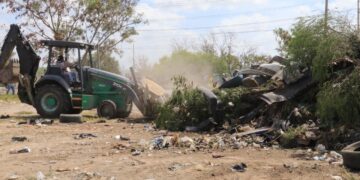 Elimina Gobierno de Matamoros hasta 6 basureros clandestinos mensualmente