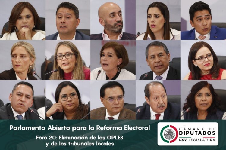 Concluye Parlamento Abierto para analizar la reforma electoral en México