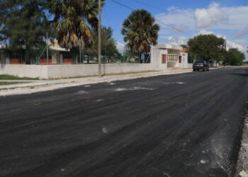 Pavimenta Gobierno de Matamoros accesos a escuelas en tres comunidades rurales