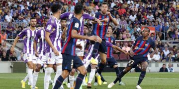 Barcelona vuelven a brillar en España y se impone 4-0 al Real Valladolid