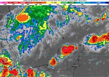 Pronostican chubascos para este lunes en Tamauliipas y el noreste