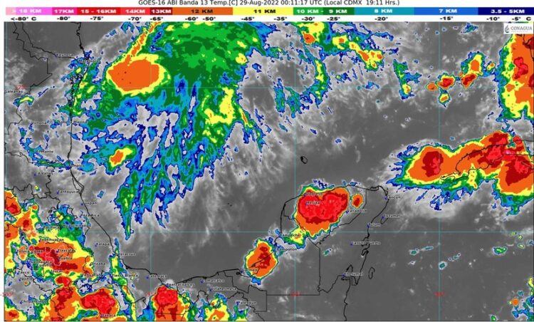 Pronostican chubascos para este lunes en Tamauliipas y el noreste