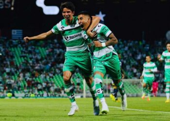 Santos Laguna golea 4-1 al Atlético de San Luis