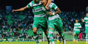 Santos Laguna golea 4-1 al Atlético de San Luis