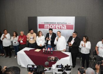 Eligen a victorense Yuriria Iturbe Vázquez dirigente de Morena en Tamaulipas