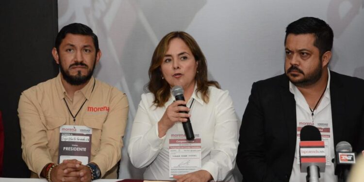 Eligen a victorense Yuriria Iturbe Vázquez dirigente de Morena en Tamaulipas