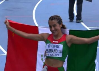 Karla Serrano, oro en Mundial en 10 mil metros marcha en Mundial Sub-20