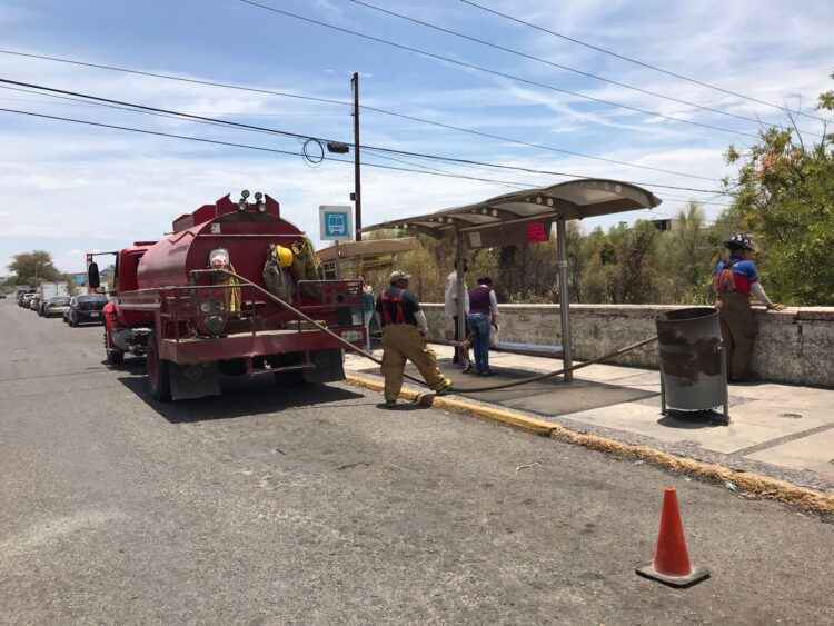 Incendio en el río San Marcos fue provocado