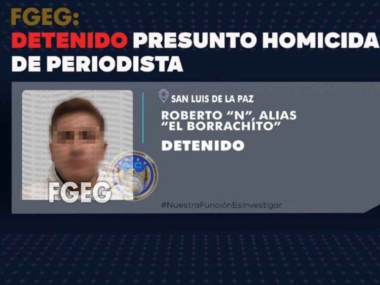 Cae presunto asesino de periodista Ernesto Méndez