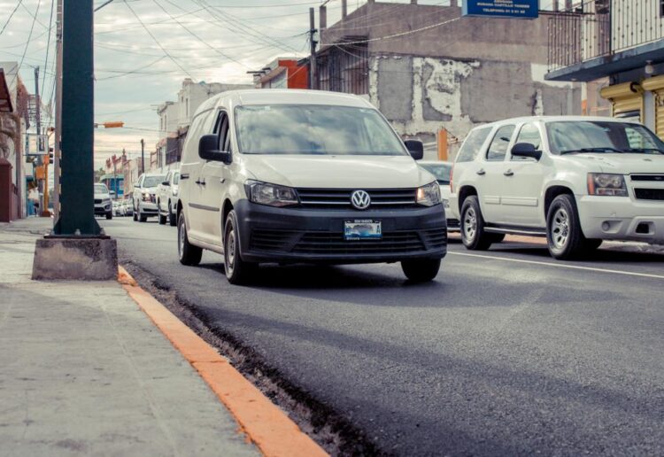 Continúa Ayuntamiento obras de repavimentación en centro de Victoria
