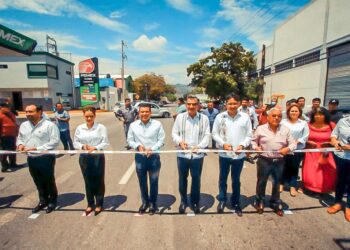 Inaugura Américo Villarreal paquete de obras en Victoria