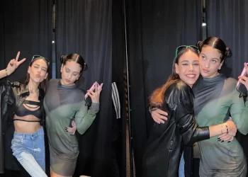 Danna Paola y Rosalía juntas en CDMX, enloquecen los fans