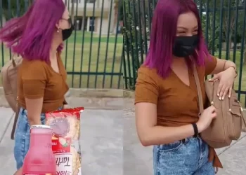 Padre le llevó ‘lunch’ a su hija en el primer día de universidad