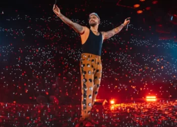 Maluma presente en el primer día de MBFWMx