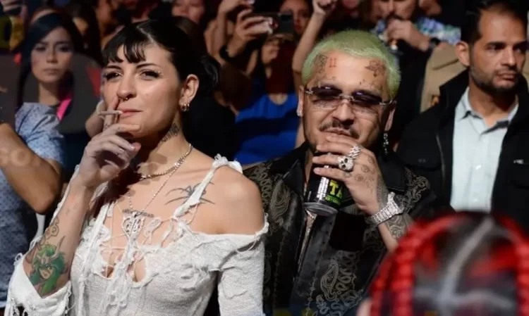 Asisten Christian Nodal y Cazzu en concierto de Reggeaton