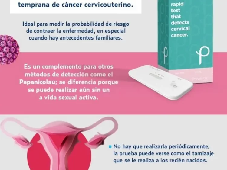 Nueva prueba para medir el riesgo de contraer cáncer cervicouterino, sin dolor