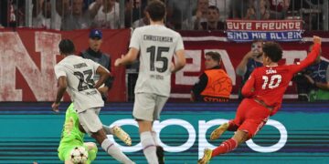 Bayern Múnich se impone 2-0 al Barcelona en la Champions League