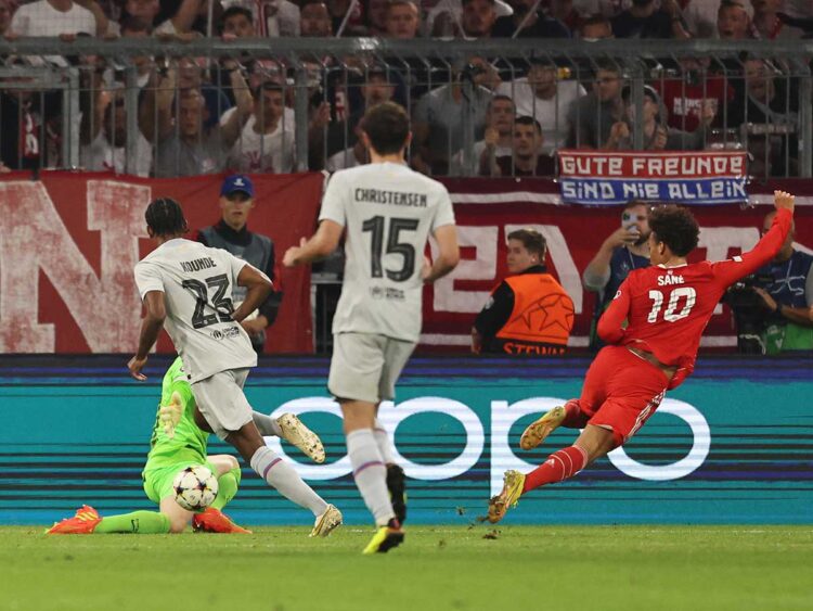 Bayern Múnich se impone 2-0 al Barcelona en la Champions League