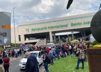 Temor, pánico, carreras y zozobra se vivieron durante sismo en el Aeropuerto de la CDMX