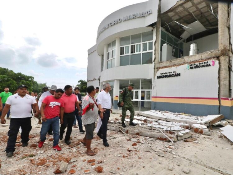 Sismo de 7.7 grados dañó más de 3 mil casas en Michoacán