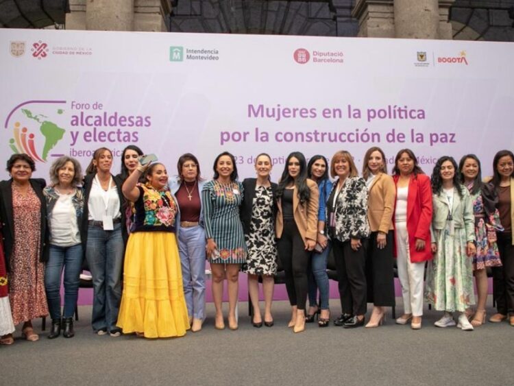 Realizan Foro de Alcaldesas Iberoamericanas por la paz en la CDMX