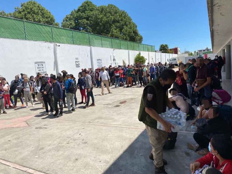 INM asegura 3 mil 263 migrantes ilegales de 50 países en solo un día