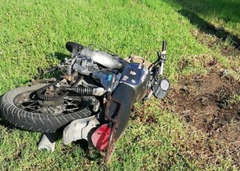 Muere motociclista al derrapar en bulevar de Altamira