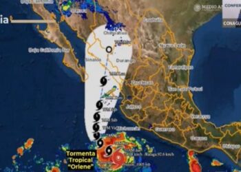 Alerta en Sinaloa por viable impacto de ‘Orlene’; presas están llenas