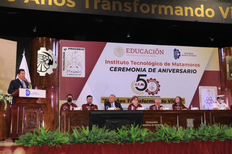 Celebran 50 Aniversario del Tecnológico Nacional de México en Matamoros