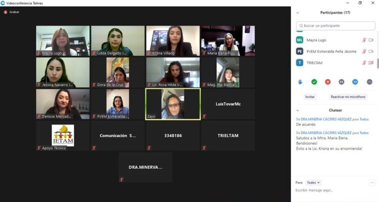Presentan informe final de actividades del Observatorio de Participación Política de las Mujeres en Tamaulipas
