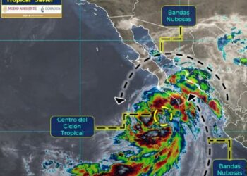 Ante tormenta ‘Javier’, suspenden clases en dos municipios de BCS