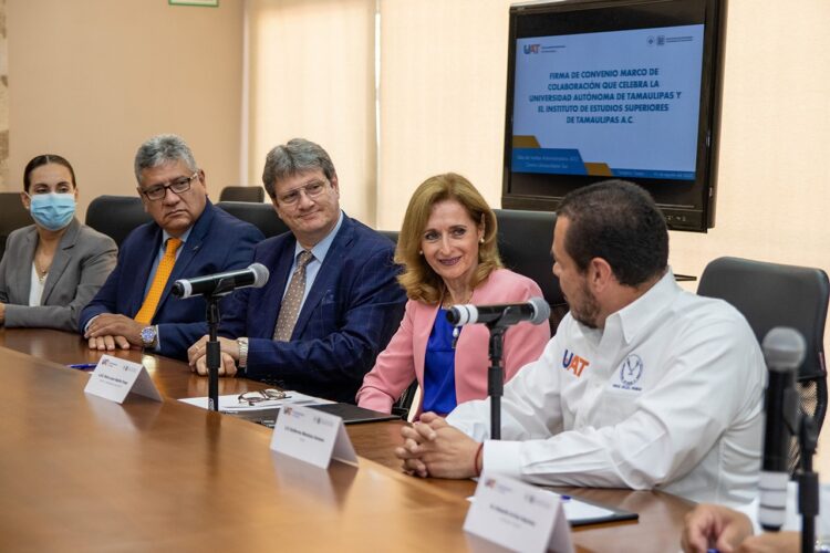 La UAT y el IEST Anáhuac firman convenio de colaboración