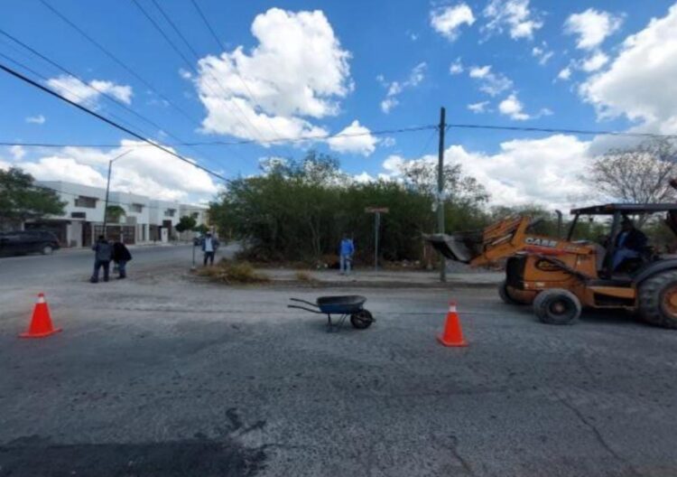 Gobierno de Cd. Victoria continúa programa de arreglo de calles